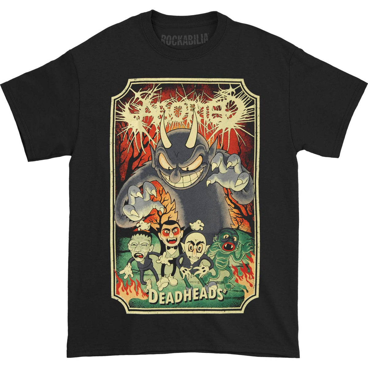 Aborted Deadheads T-shirt Front