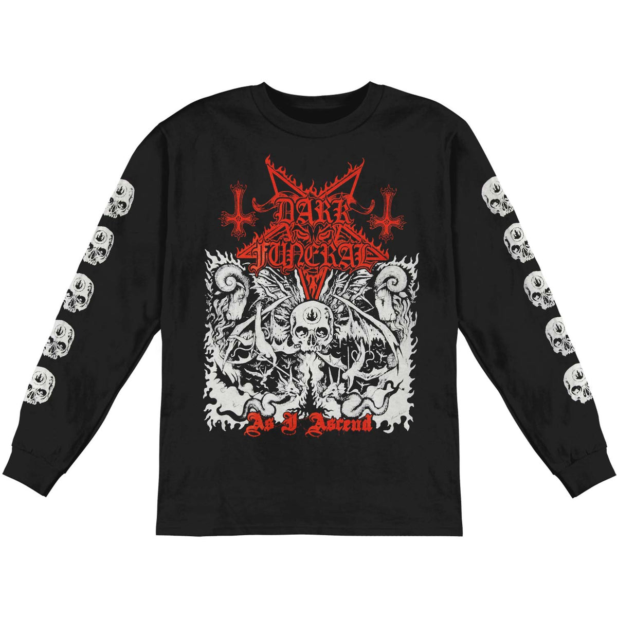 Dark Funeral As I Ascend Long Sleeve Long Sleeve Front