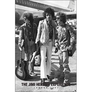 Jimi Hendrix London 1967 Domestic Poster Front