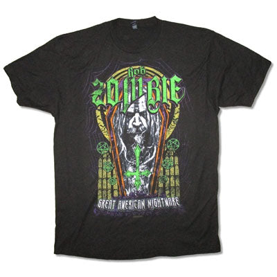 Rob Zombie Coffin & Bats T-shirt