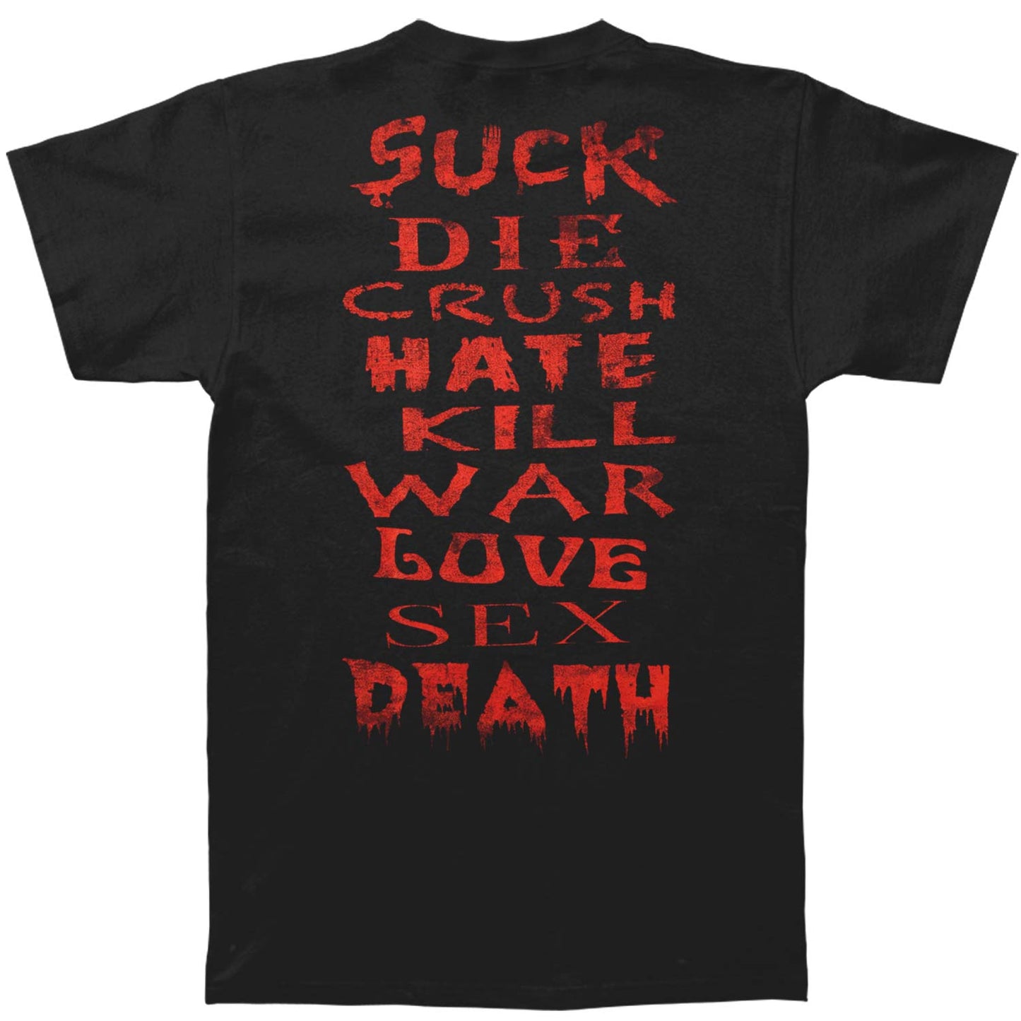 Rob Zombie Think It Over Tour 2015 T-shirt