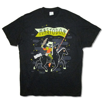 Mastodon The Warrior T-shirt Front