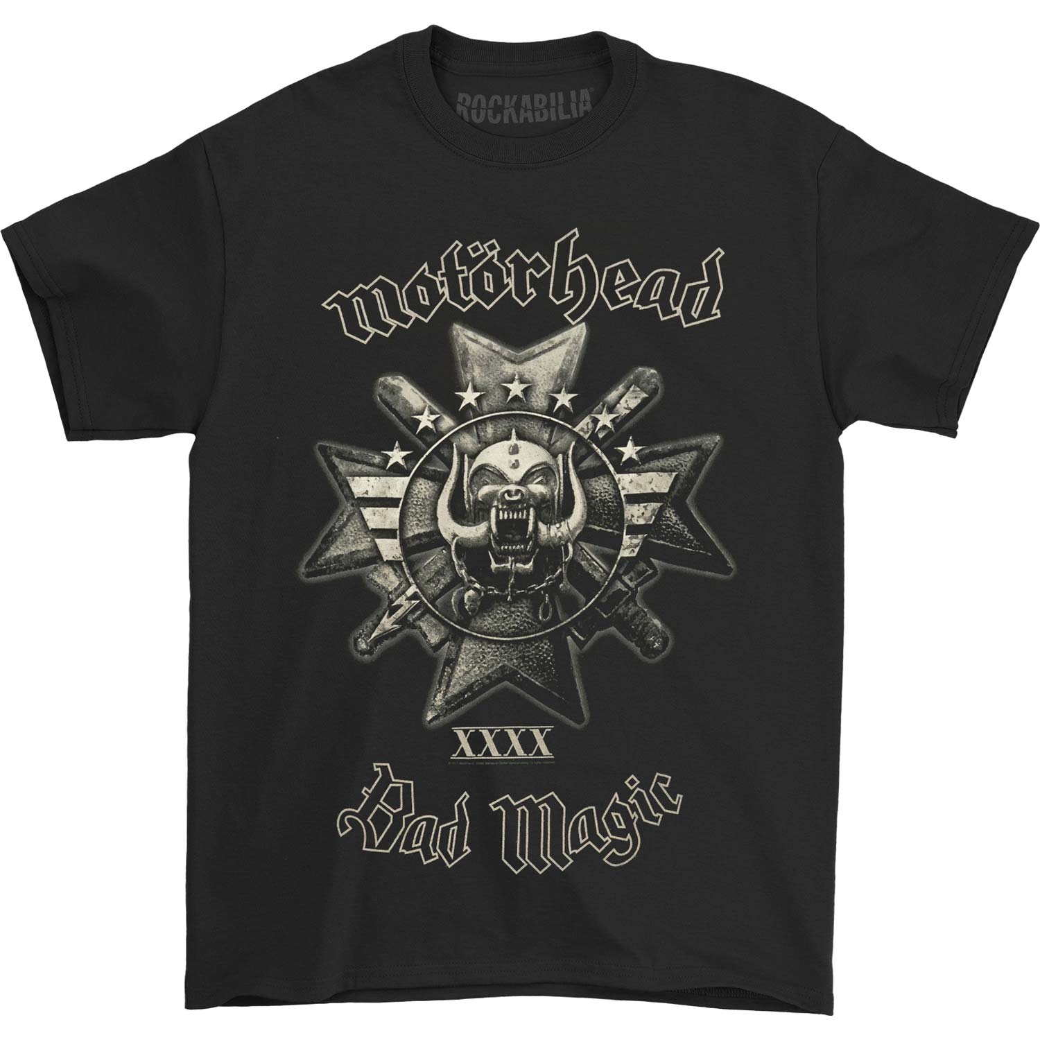 Motorhead Bad Magic 2015 Tour T-shirt Front