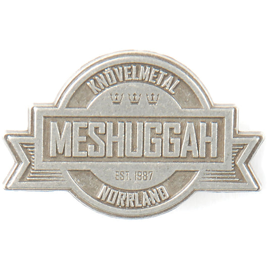 Meshuggah Crest Pewter Pin Badge