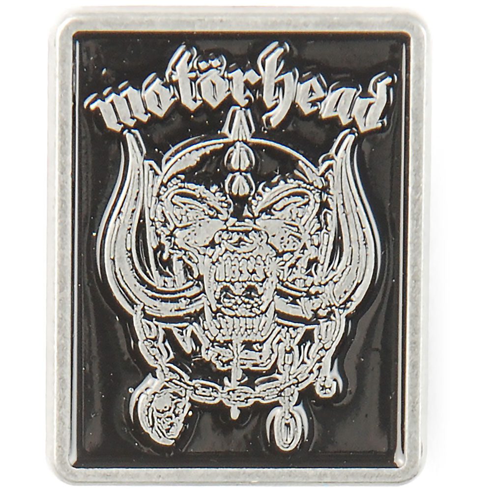Motorhead Logo & Warpig Pewter Pin Badge