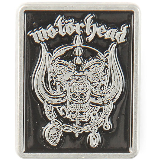Motorhead Logo & Warpig Pewter Pin Badge