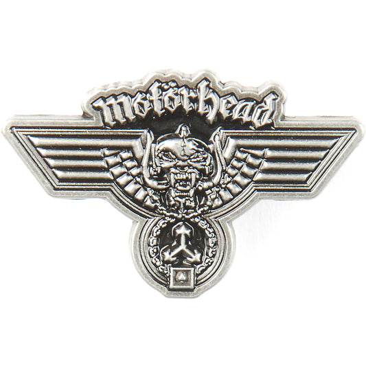 Hammered Pewter Pin Badge