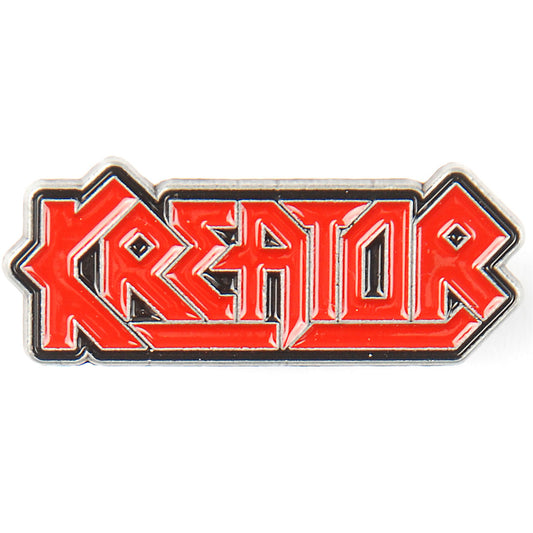 Kreator Logo Pewter Pin Badge