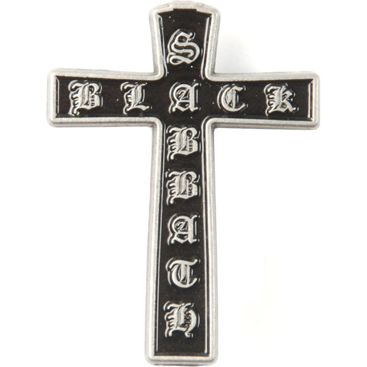Cross Pewter Pin Badge