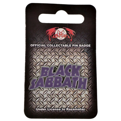 Purple Logo Pewter Pin Badge