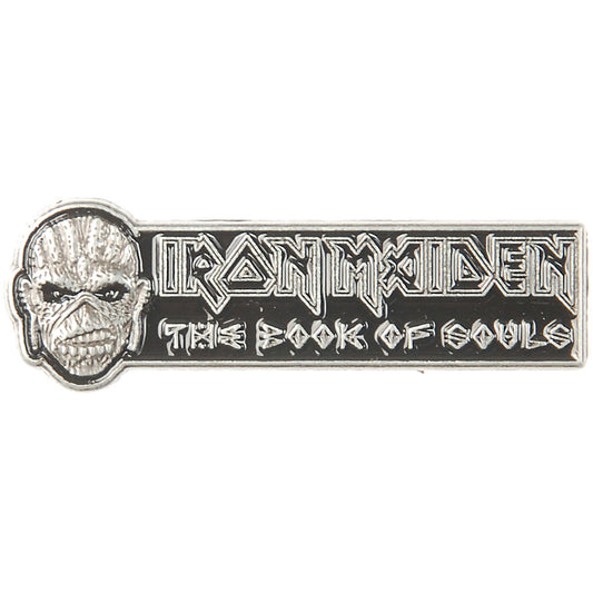 Iron Maiden Book Of Souls Pewter Pin Badge