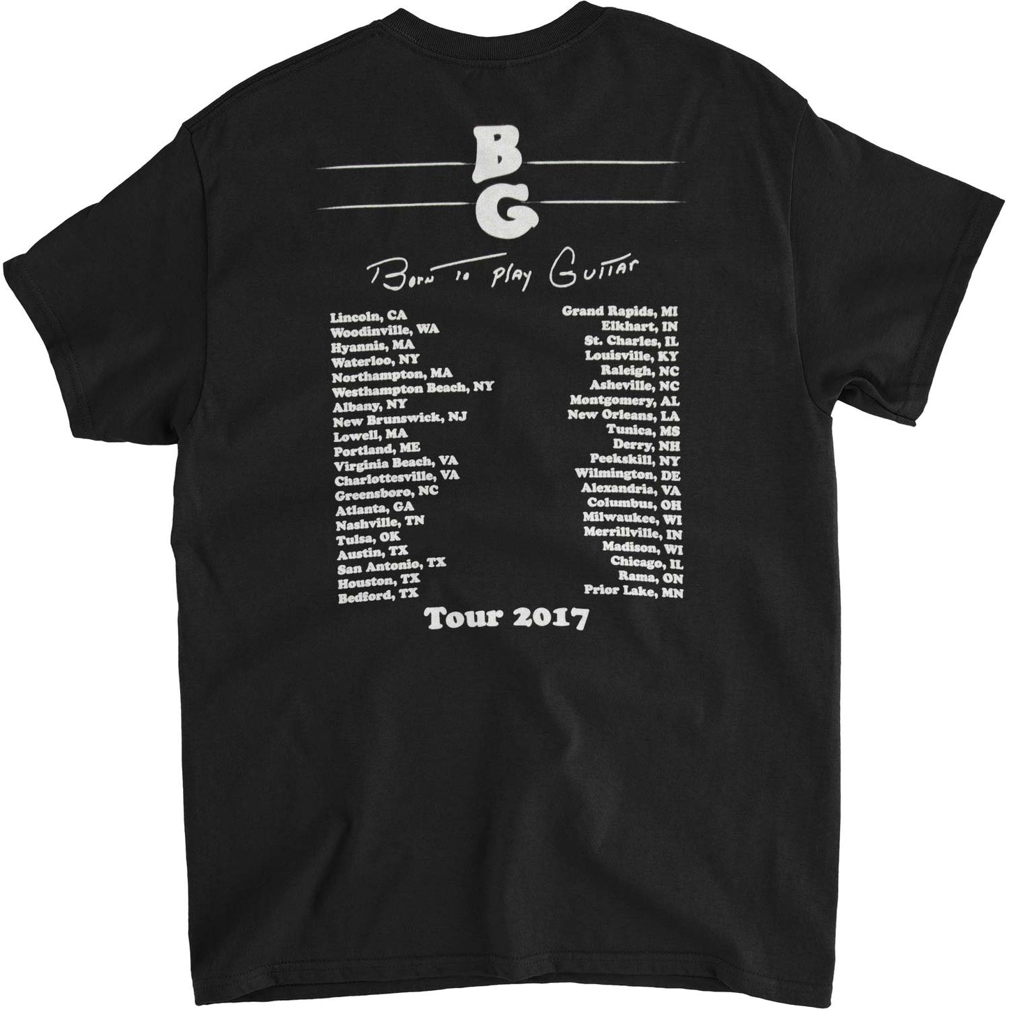Buddy Guy Two Fisted 2017 Tour (L - PL) T-shirt