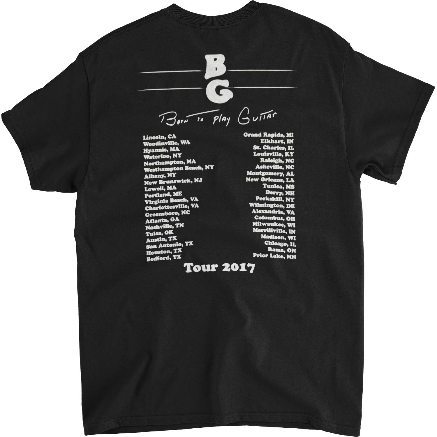 Buddy Guy Two Fisted 2017 Tour (L - PL) T-shirt
