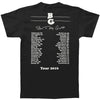 Born To Play Guitar 2016 Tour T-shirt