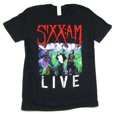 Sixx A.M. Live World Tour 2016 T-shirt Front