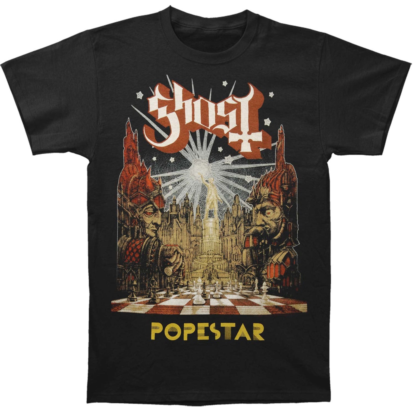 Ghost B.C. Popestar Lightbringer 2016 Tour Tee T-shirt