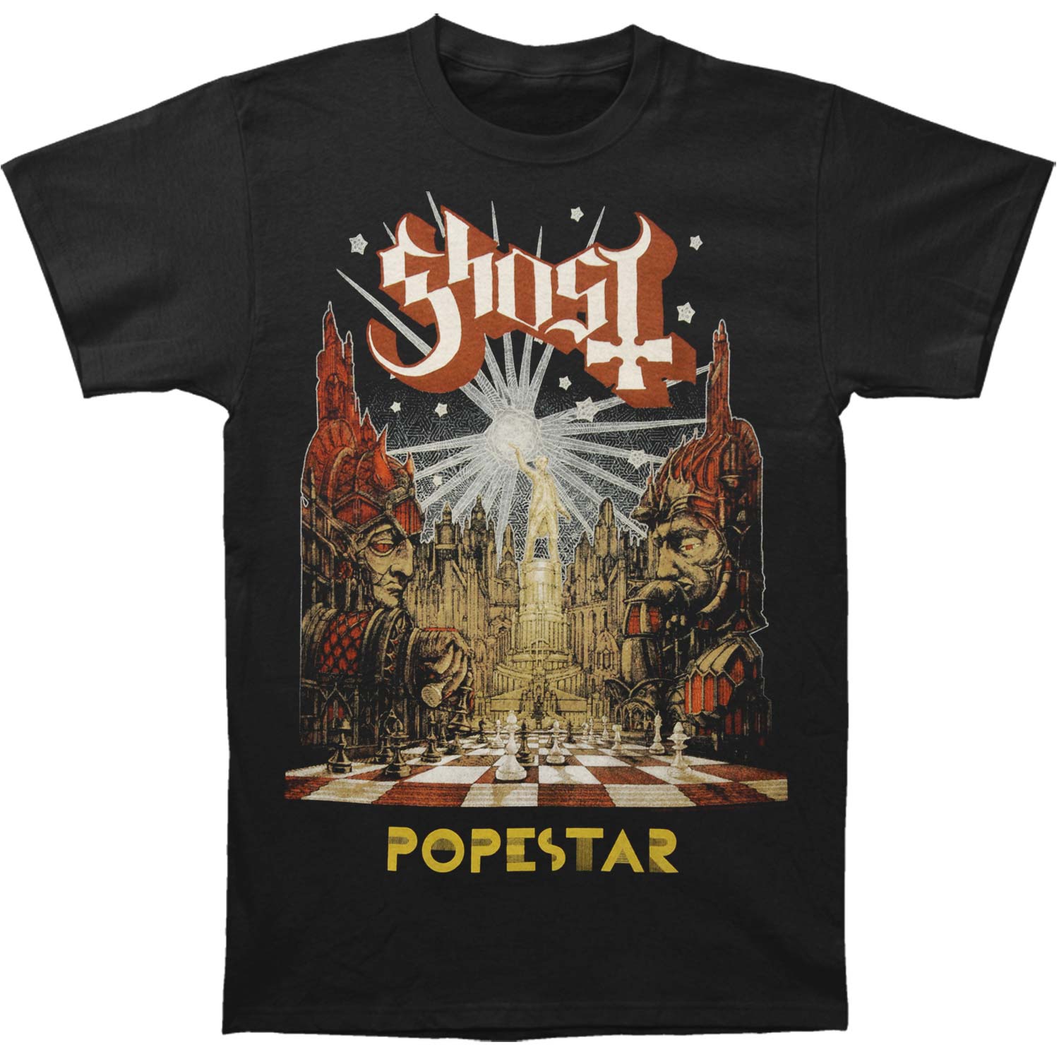 Ghost B.C. Popestar Lightbringer 2016 Tour Tee T-shirt