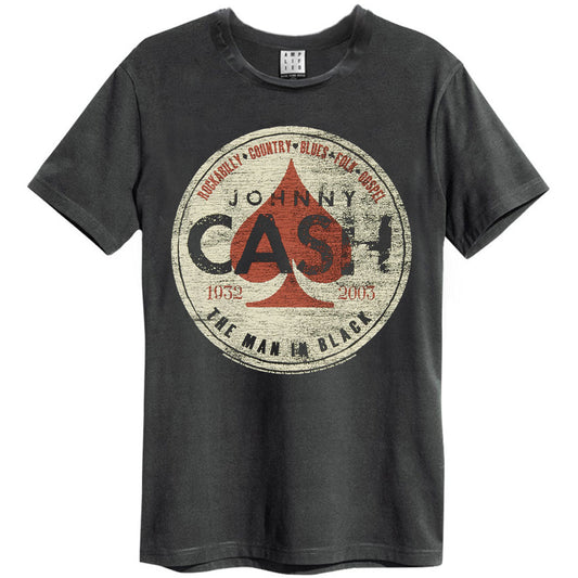 Johnny Cash The Man In Black Vintage T-shirt Front