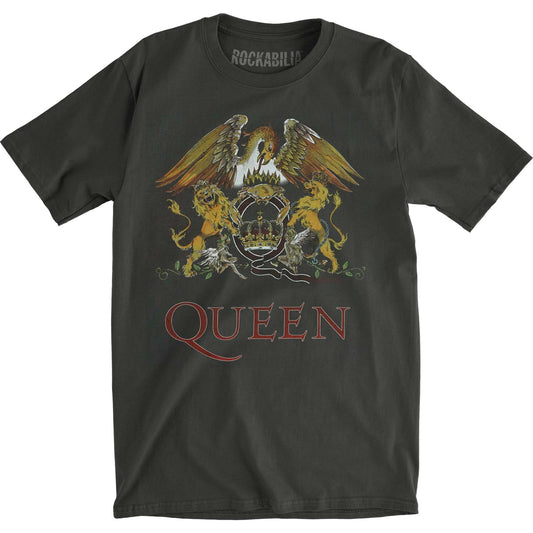 Queen Royal Crest Vintage T-shirt Front