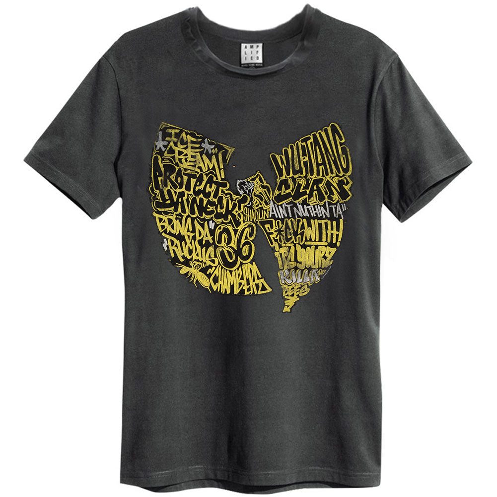 Wu Tang Clan Graffiti Vintage T-shirt Front