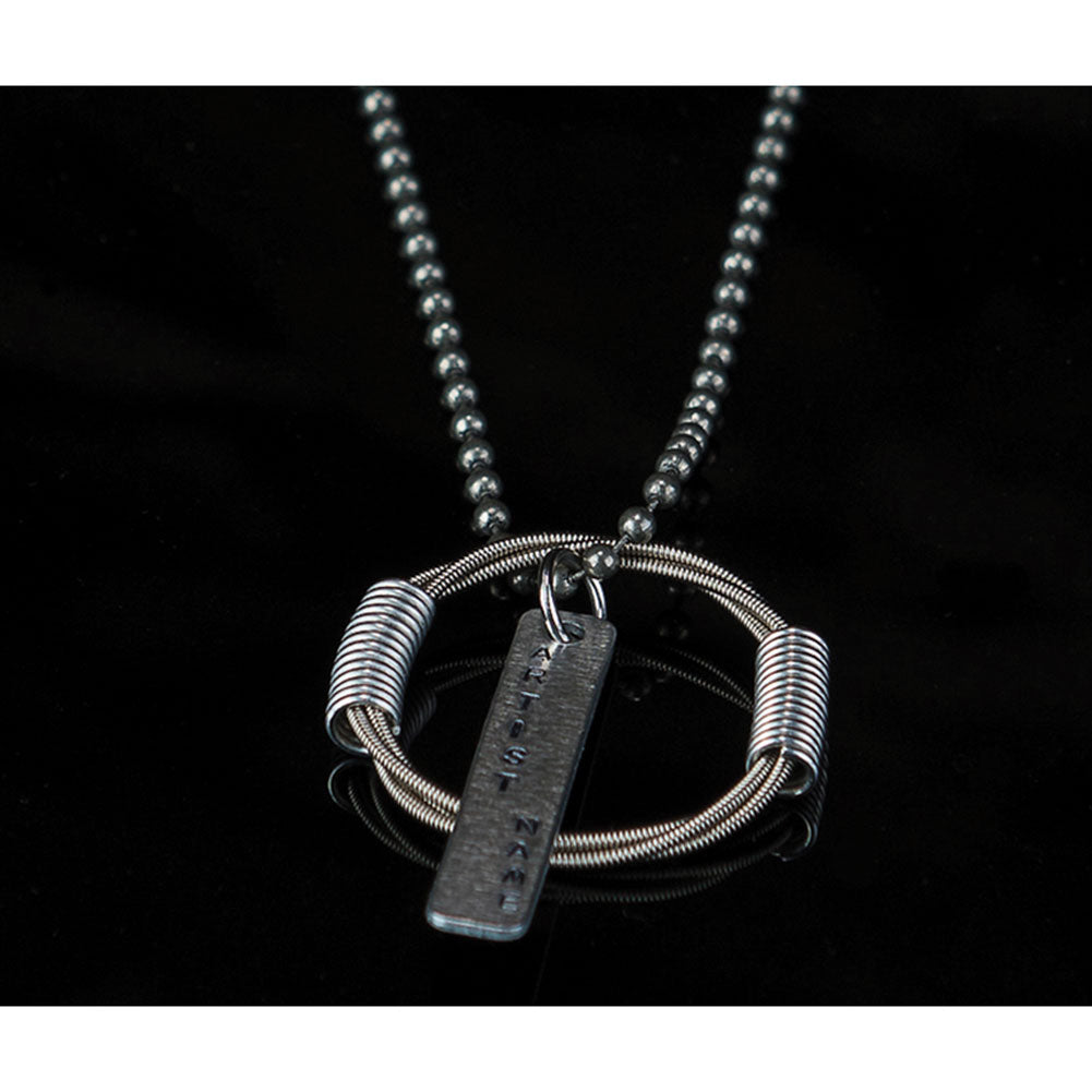 Megadeth David Ellefson Limited Edition Bass String Necklace Necklace