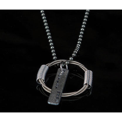 Megadeth David Ellefson Limited Edition Bass String Necklace Necklace