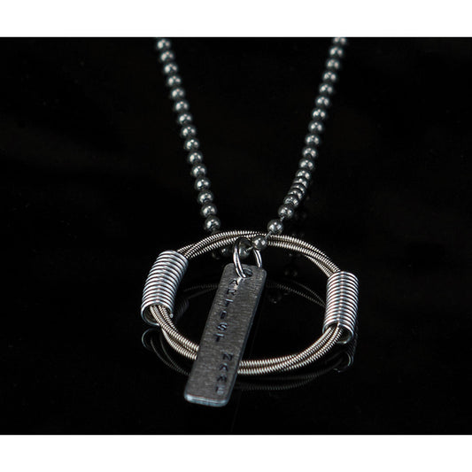Megadeth David Ellefson Limited Edition Bass String Necklace Necklace