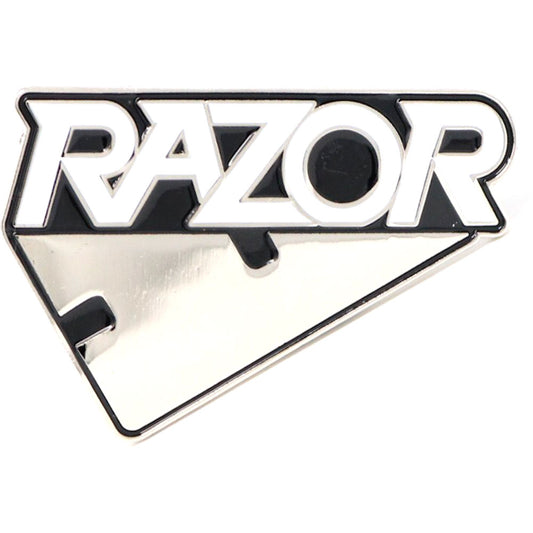 Razor Logo Enamel Pin Pewter Pin Badge