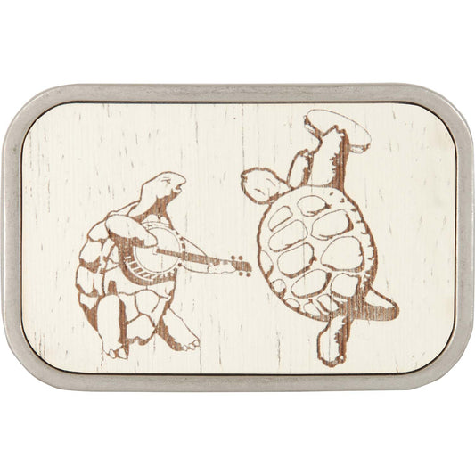 Grateful Dead Dancing Terrapins Belt Buckle