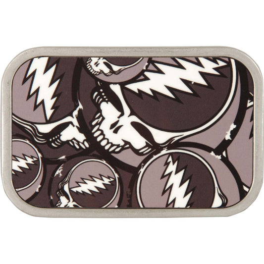 Grateful Dead BW Stacked SYF Belt Buckle
