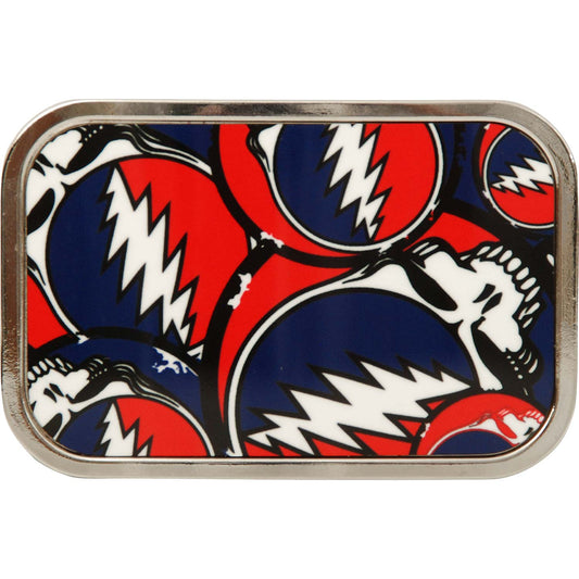 Grateful Dead Stacked SYF Belt Buckle