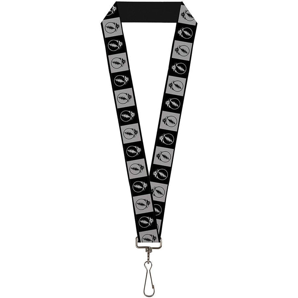 Grateful Dead Block SYF Lanyard Front