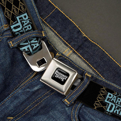 Parkway Drive Old Ghost No Regrets Seatbelt Buckle Belt Back
