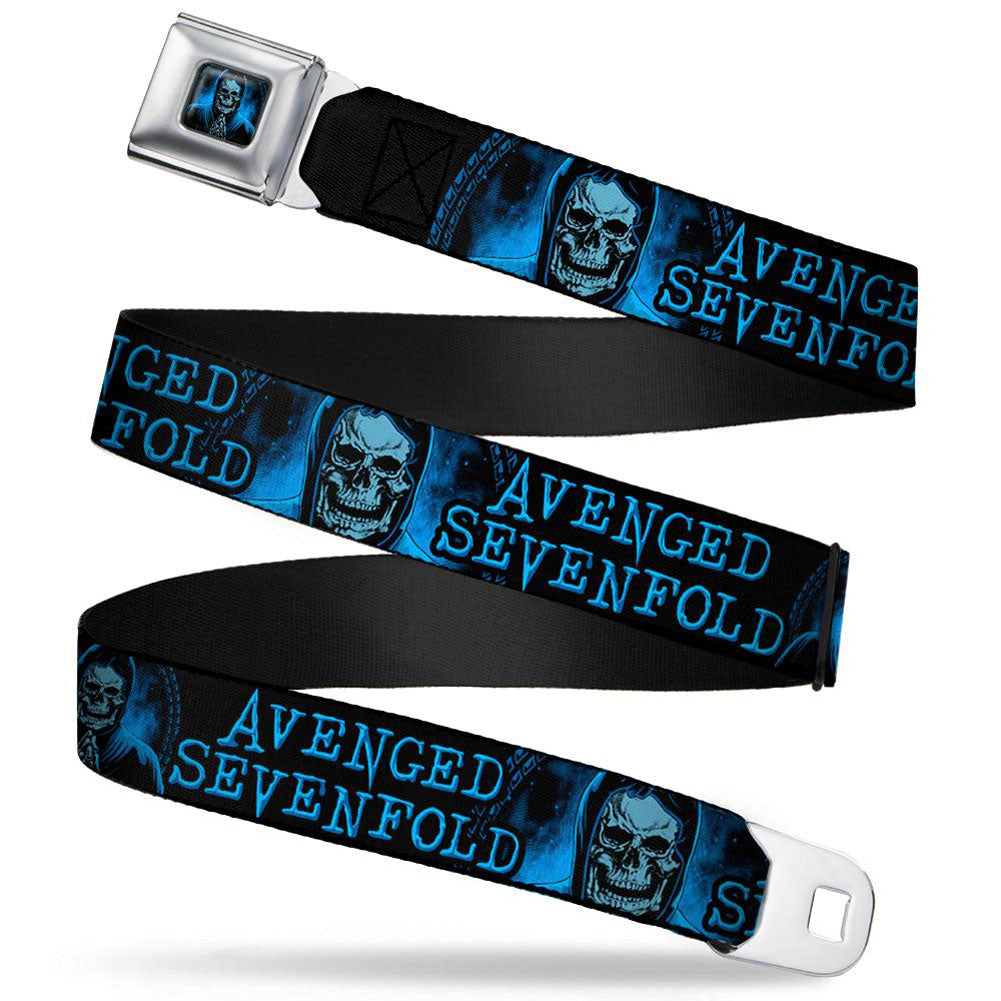 Avenged Sevenfold Heretic Reaper Seatbelt Buckle Belt Front