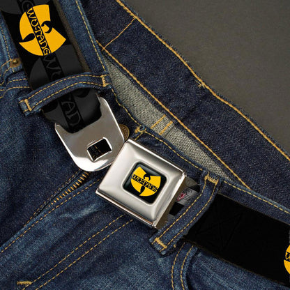 Wu Tang Clan Logo Seatbelt Buckle Belt Back