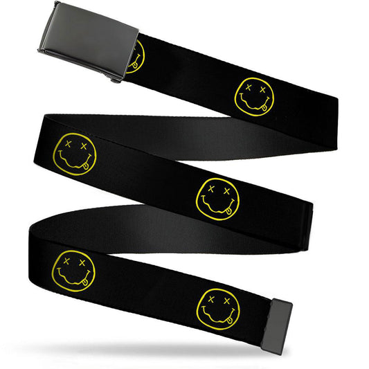 Nirvana Smiley Face Extreme Belt Front
