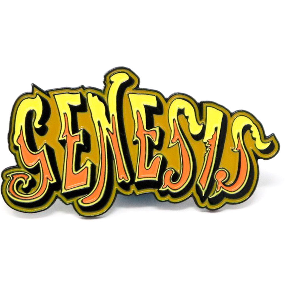 Genesis Logo Enamel Pin Pewter Pin Badge