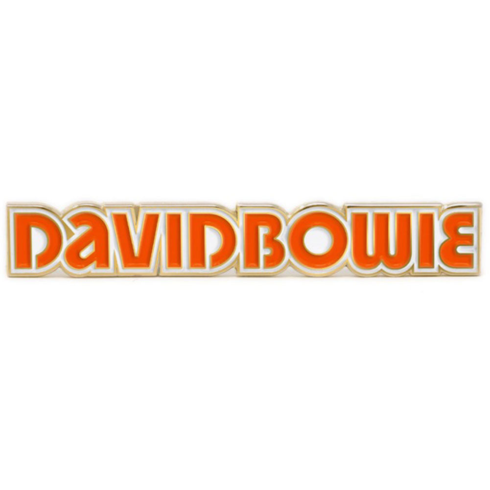 David Bowie Low Logo Pewter Pin Badge