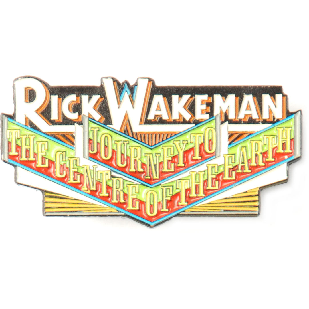 Rick Wakeman Journey To The Centre Of The Earth Enamel Pin Pewter Pin Badge