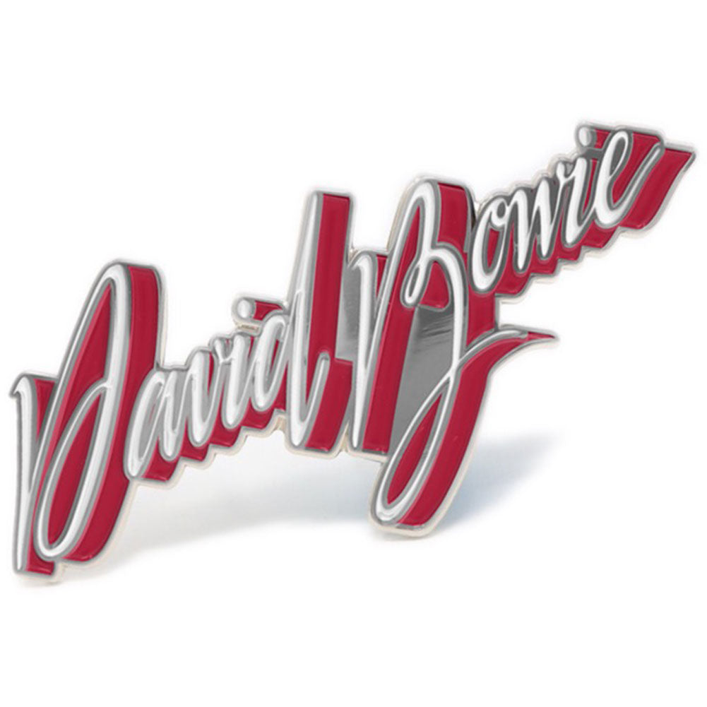 David Bowie Young Americans Logo Pewter Pin Badge