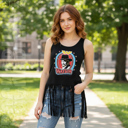 Bullseye Fringe Tee Fringe Tee Junior Top