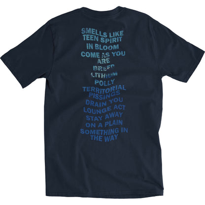 Nevermind Album Play List Slim Fit T-shirt
