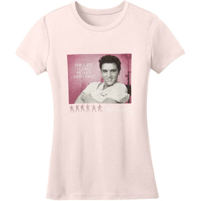 Life Moves Fast Ladies T Junior Top