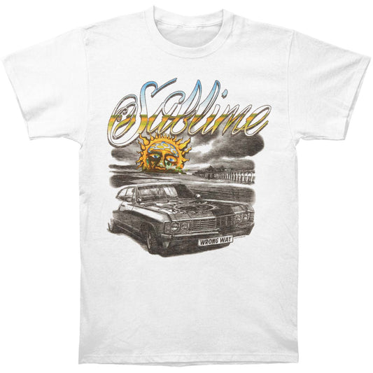 Sublime Wrong Way Slim Fit T-shirt Front