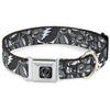 1 1/2 Inch Wide Large Dog Collar.B & G Stacked SYF Pet Wear