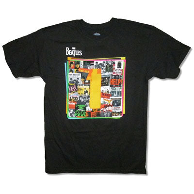 Beatles Number Ones T-shirt Front