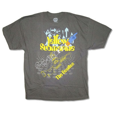 Beatles Yellow Submarine Arrows T-shirt Front