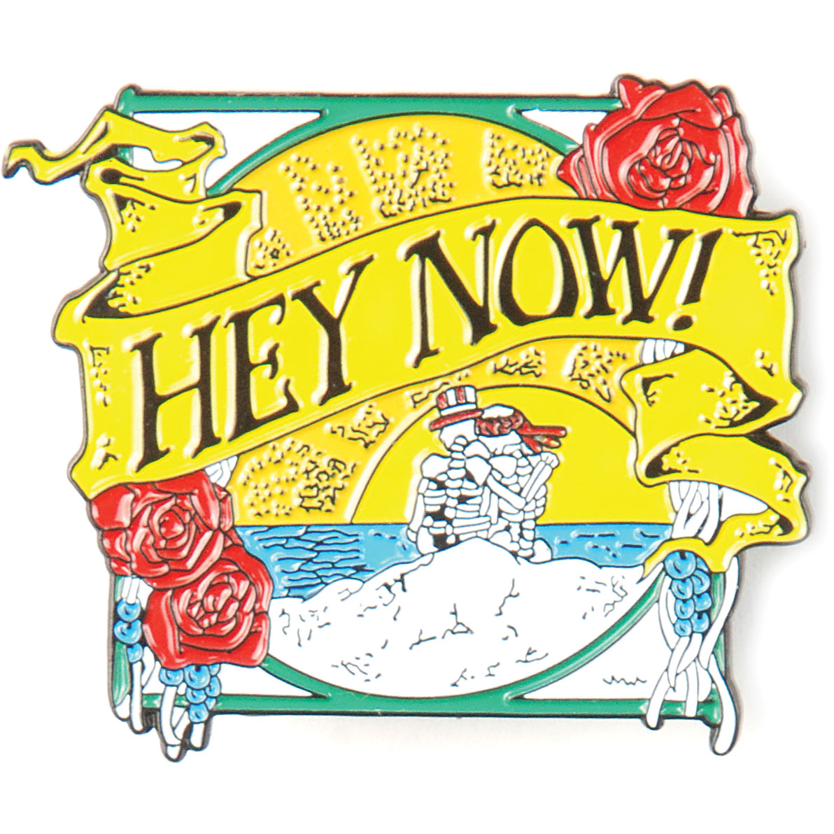 Grateful Dead Hey Now Pewter Pin Badge