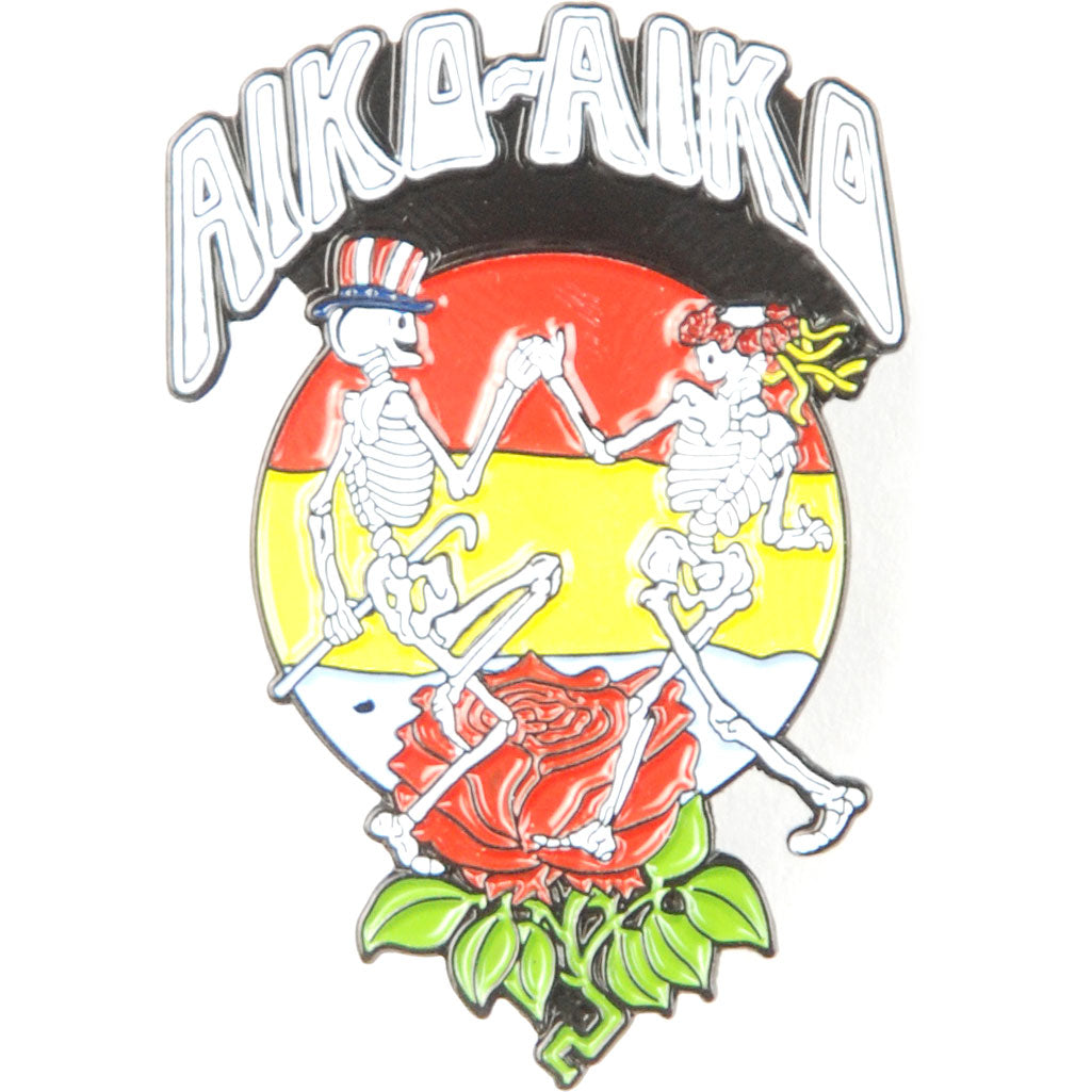 Grateful Dead Aiko Aiko Dancing Pewter Pin Badge
