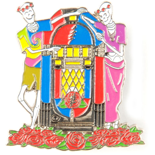 Grateful Dead Dead Tunes Pewter Pin Badge